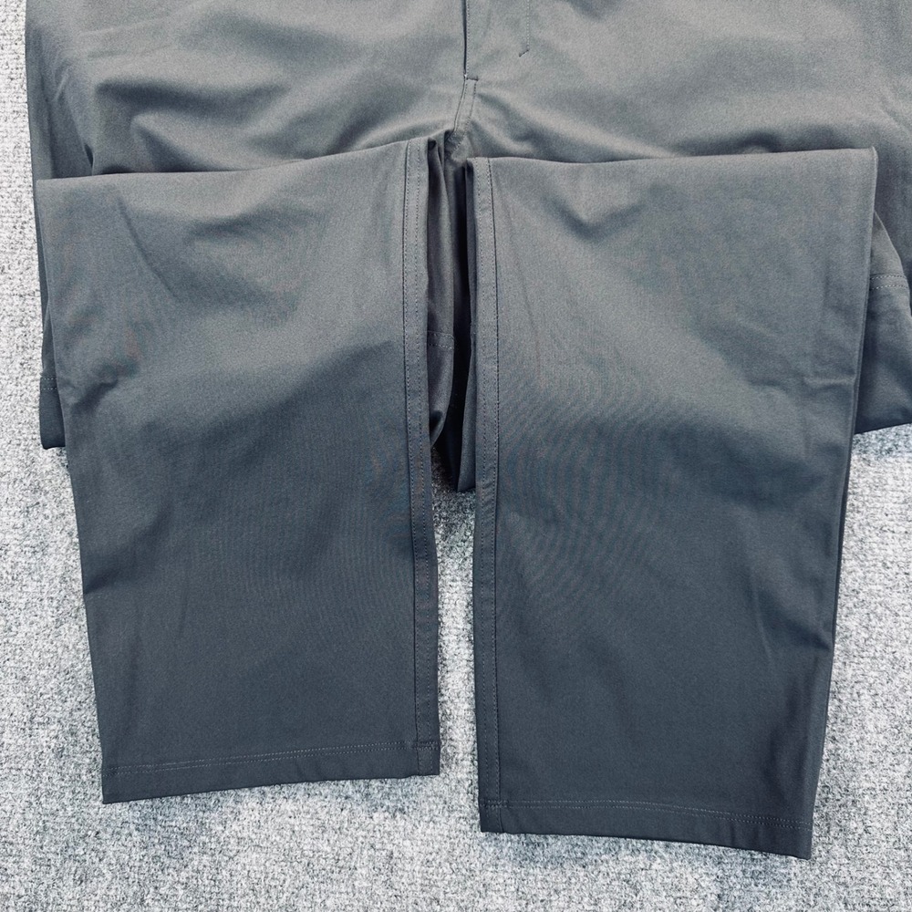 Lululemon Men's ABC Classic-Fit 5-Pocket Pant Warpstreme Men's 40 Charcoal Black - Picture 5 of 11